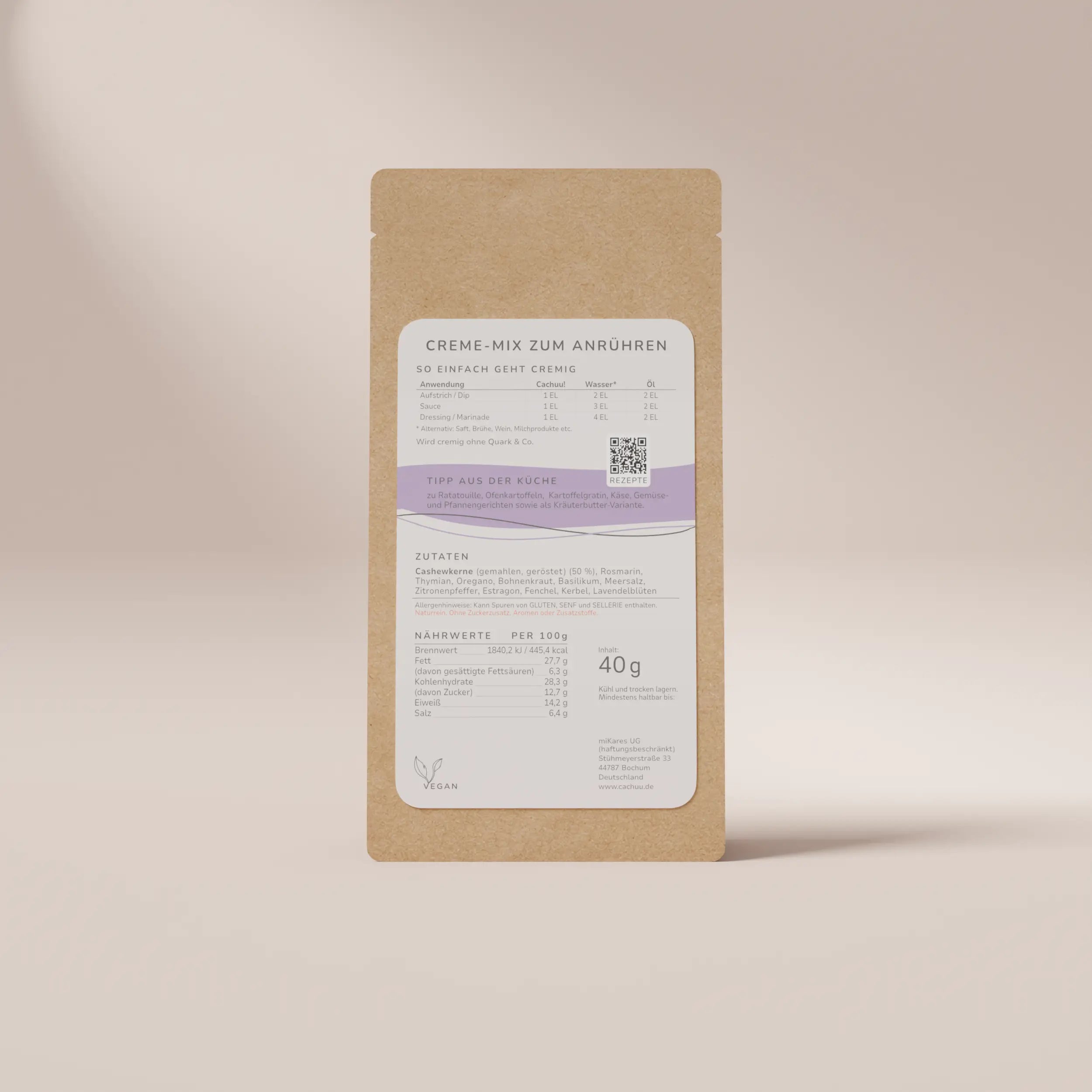 CACHUU! Creme-Mix Provence